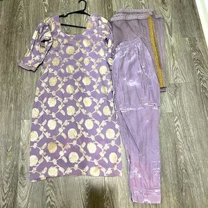 LAVENDER THREE PIECE PANT SUIT